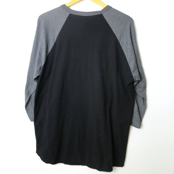 Foo Fighters Space Shuttle Red Moon Ship 3/4 Sleeve Baseball Shirt Size L - Picture 3 of 4